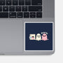 Pink Laundry Ghost-None-Glossy-Sticker-NemiMakeit