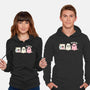 Pink Laundry Ghost-Unisex-Pullover-Sweatshirt-NemiMakeit