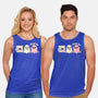 Pink Laundry Ghost-Unisex-Basic-Tank-NemiMakeit