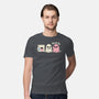 Pink Laundry Ghost-Mens-Premium-Tee-NemiMakeit