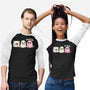 Pink Laundry Ghost-Unisex-Baseball-Tee-NemiMakeit
