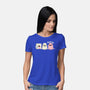 Pink Laundry Ghost-Womens-Basic-Tee-NemiMakeit