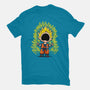 Super Saiyanuts-Womens-Fitted-Tee-Barbadifuoco