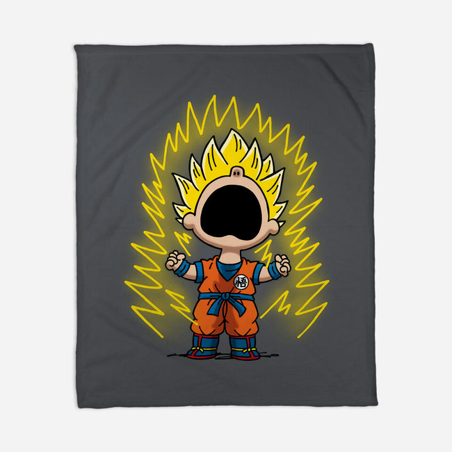 Super Saiyanuts-None-Fleece-Blanket-Barbadifuoco