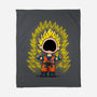 Super Saiyanuts-None-Fleece-Blanket-Barbadifuoco