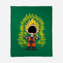 Super Saiyanuts-None-Fleece-Blanket-Barbadifuoco