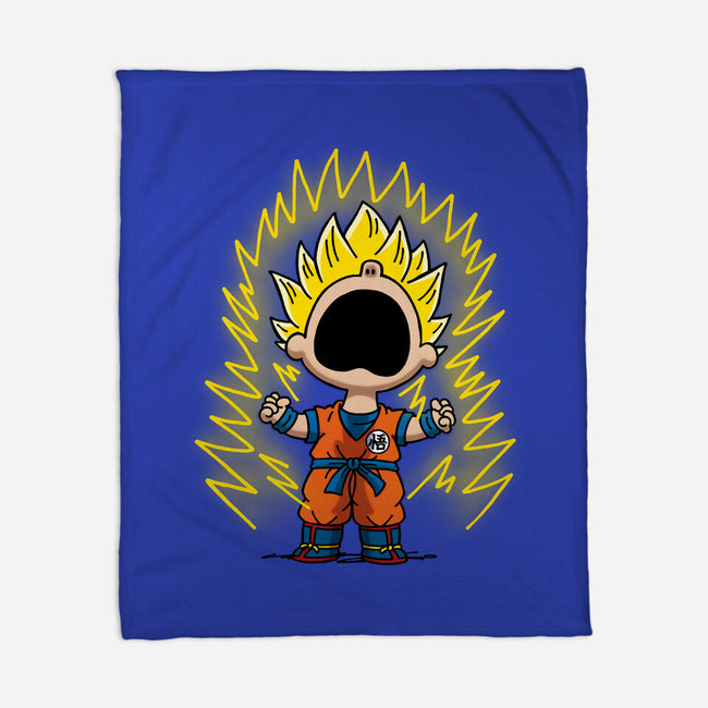 Super Saiyanuts-None-Fleece-Blanket-Barbadifuoco