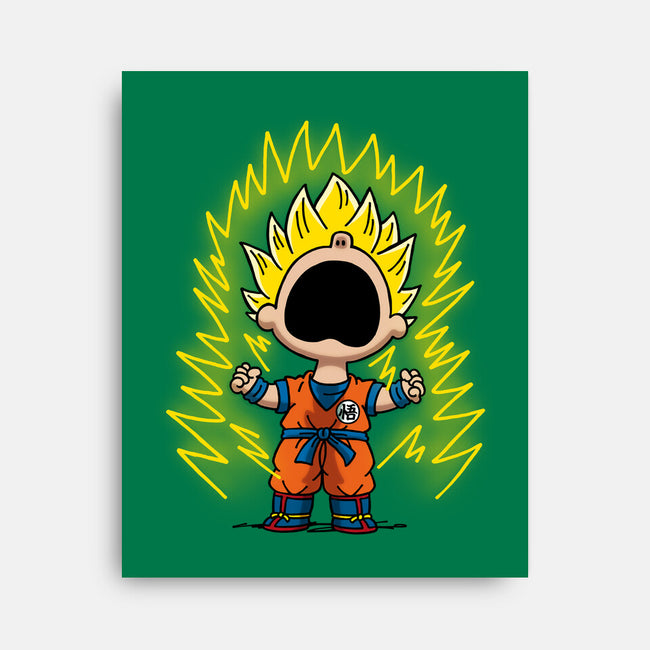 Super Saiyanuts-None-Stretched-Canvas-Barbadifuoco
