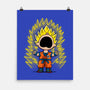 Super Saiyanuts-None-Matte-Poster-Barbadifuoco