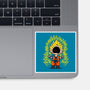 Super Saiyanuts-None-Glossy-Sticker-Barbadifuoco