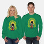 Super Saiyanuts-Unisex-Crew Neck-Sweatshirt-Barbadifuoco