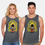 Super Saiyanuts-Unisex-Basic-Tank-Barbadifuoco