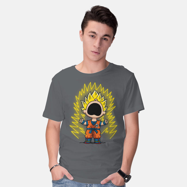 Super Saiyanuts-Mens-Basic-Tee-Barbadifuoco