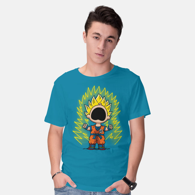 Super Saiyanuts-Mens-Basic-Tee-Barbadifuoco