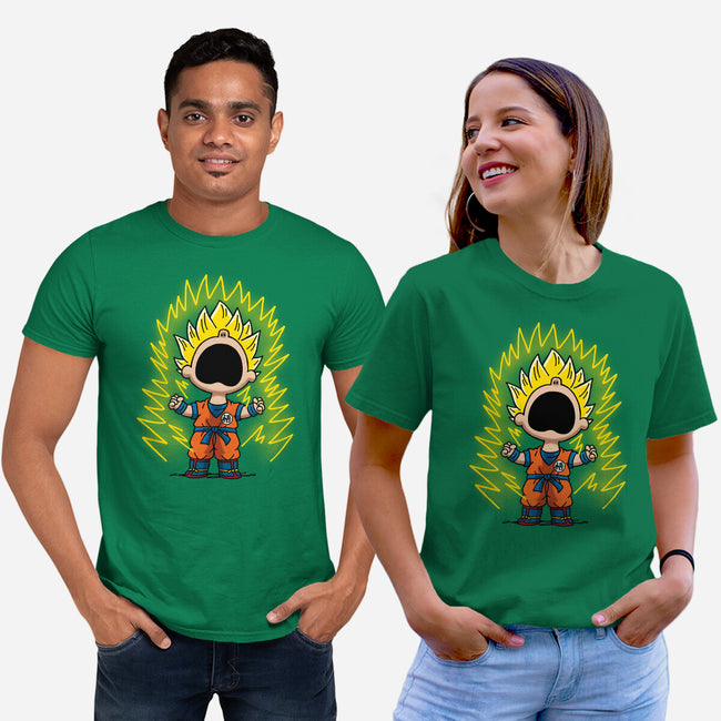 Super Saiyanuts-Unisex-Basic-Tee-Barbadifuoco