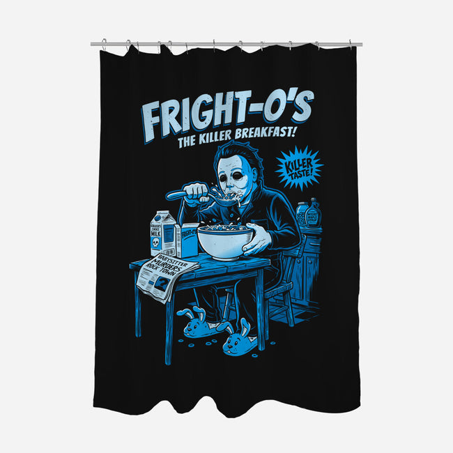 Fright Os Cereal-None-Polyester-Shower Curtain-P1yu5h