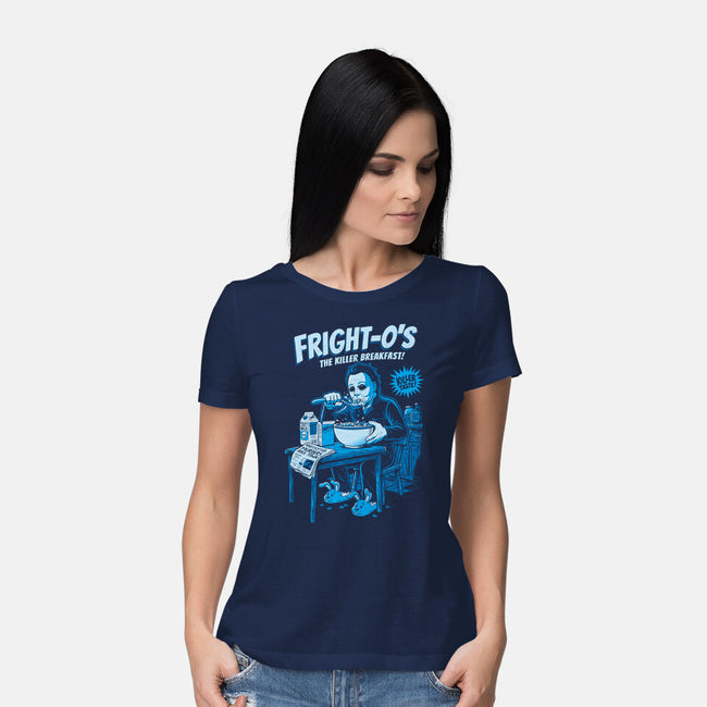 Fright Os Cereal-Womens-Basic-Tee-P1yu5h