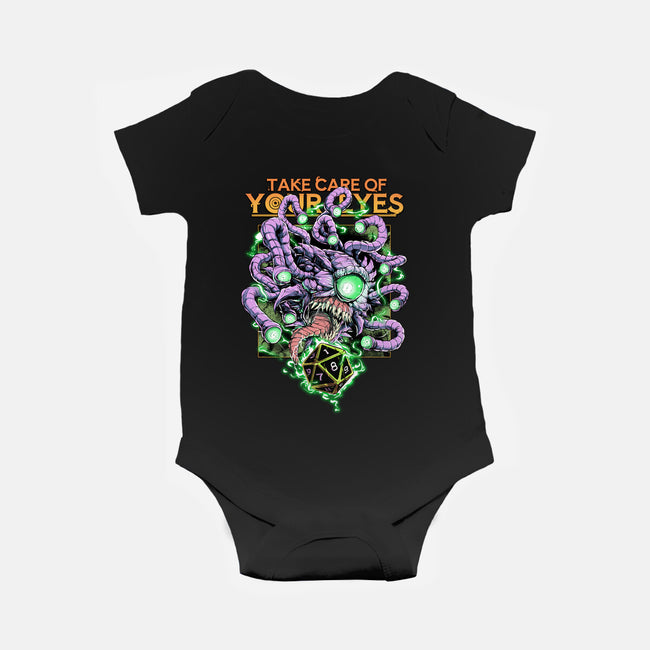 Take Care Of Your Eyes-Baby-Basic-Onesie-Guilherme magno de oliveira