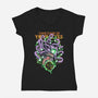Take Care Of Your Eyes-Womens-V-Neck-Tee-Guilherme magno de oliveira