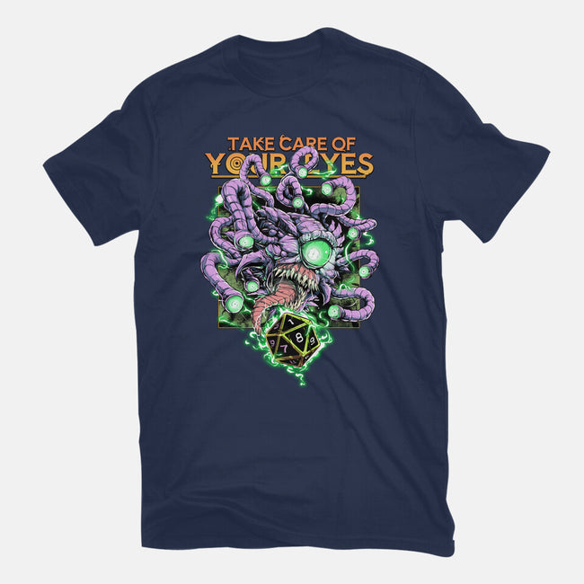 Take Care Of Your Eyes-Mens-Heavyweight-Tee-Guilherme magno de oliveira