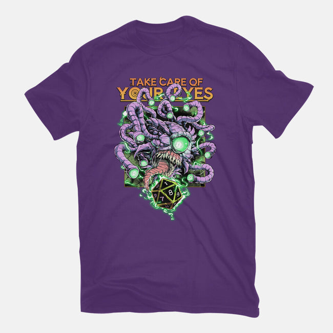 Take Care Of Your Eyes-Youth-Basic-Tee-Guilherme magno de oliveira