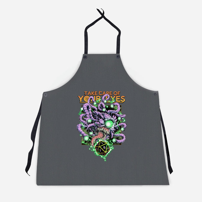 Take Care Of Your Eyes-Unisex-Kitchen-Apron-Guilherme magno de oliveira