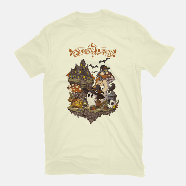 A Spooky Journey-Mens-Basic-Tee-fanfabio