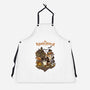 A Spooky Journey-Unisex-Kitchen-Apron-fanfabio