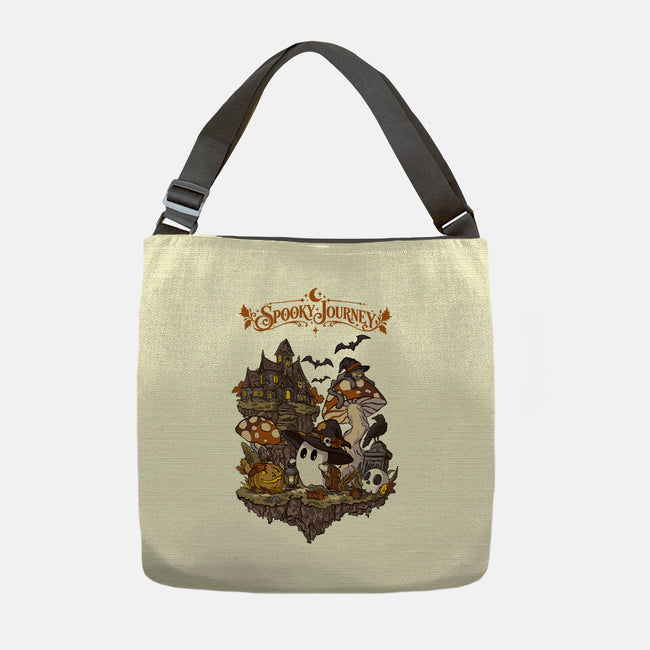 A Spooky Journey-None-Adjustable Tote-Bag-fanfabio