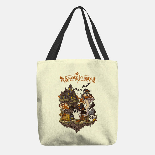 A Spooky Journey-None-Basic Tote-Bag-fanfabio