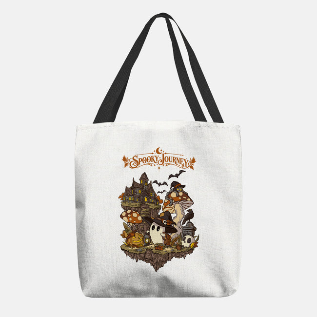 A Spooky Journey-None-Basic Tote-Bag-fanfabio