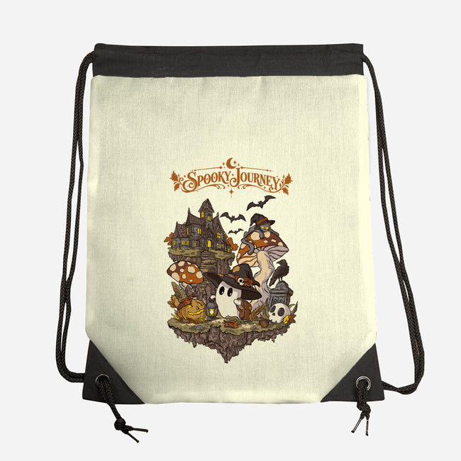 A Spooky Journey-None-Drawstring-Bag-fanfabio