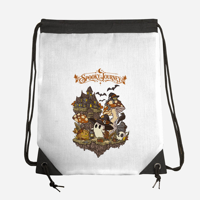 A Spooky Journey-None-Drawstring-Bag-fanfabio