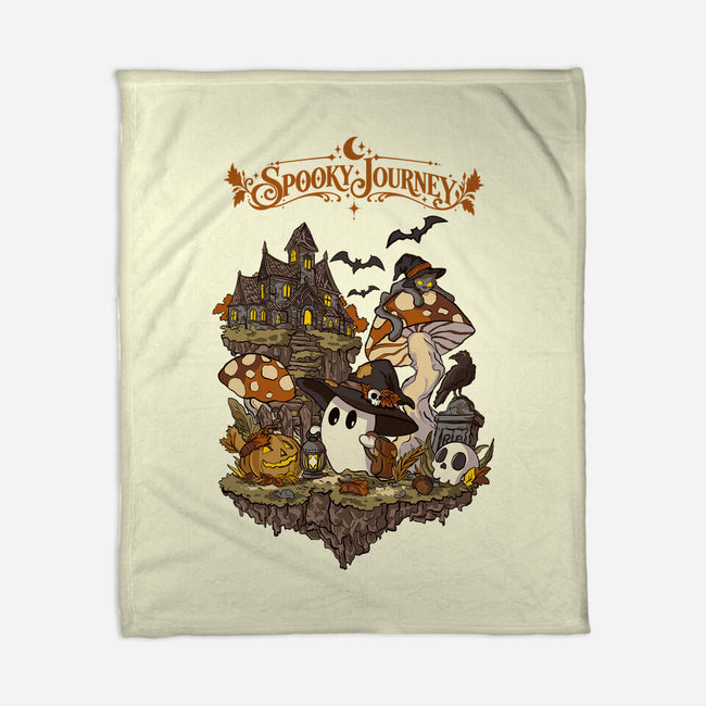 A Spooky Journey-None-Fleece-Blanket-fanfabio