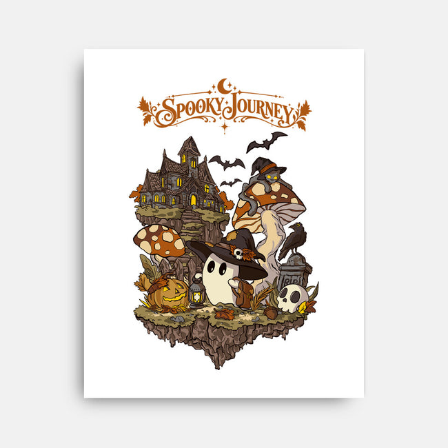 A Spooky Journey-None-Stretched-Canvas-fanfabio