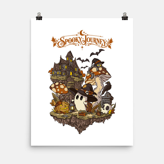 A Spooky Journey-None-Matte-Poster-fanfabio
