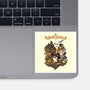 A Spooky Journey-None-Glossy-Sticker-fanfabio