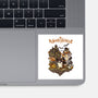 A Spooky Journey-None-Glossy-Sticker-fanfabio