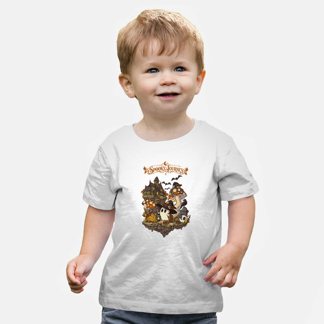 A Spooky Journey-Baby-Basic-Tee-fanfabio