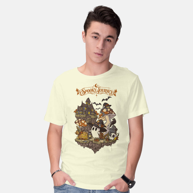 A Spooky Journey-Mens-Basic-Tee-fanfabio