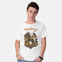 A Spooky Journey-Mens-Basic-Tee-fanfabio