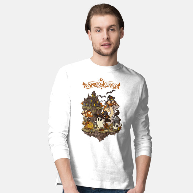 A Spooky Journey-Mens-Long Sleeved-Tee-fanfabio