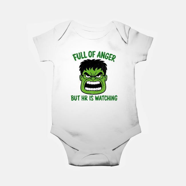 Full Of Anger-Baby-Basic-Onesie-milasneeze