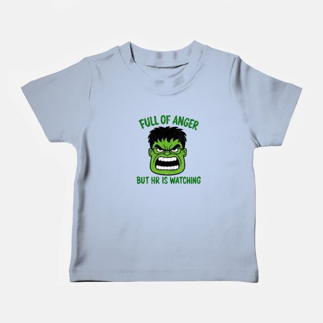 Full Of Anger-Baby-Basic-Tee-milasneeze