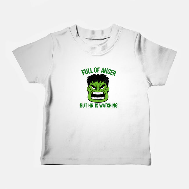 Full Of Anger-Baby-Basic-Tee-milasneeze