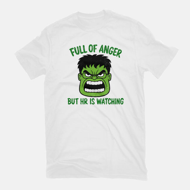 Full Of Anger-Unisex-Basic-Tee-milasneeze