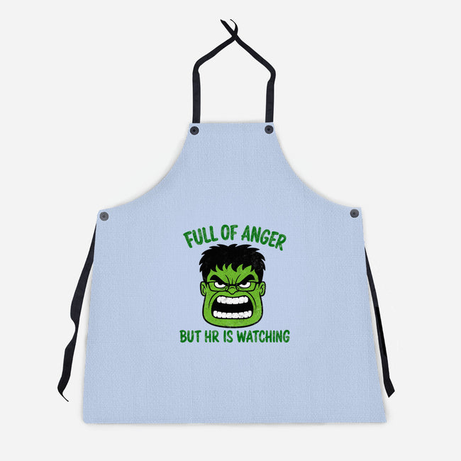 Full Of Anger-Unisex-Kitchen-Apron-milasneeze