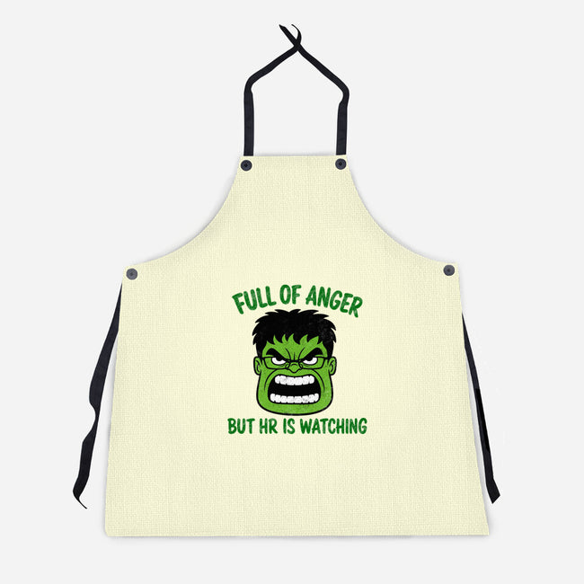 Full Of Anger-Unisex-Kitchen-Apron-milasneeze