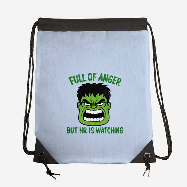 Full Of Anger-None-Drawstring-Bag-milasneeze