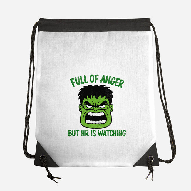 Full Of Anger-None-Drawstring-Bag-milasneeze